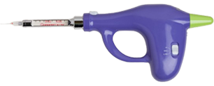 負担を軽減する電動麻酔器